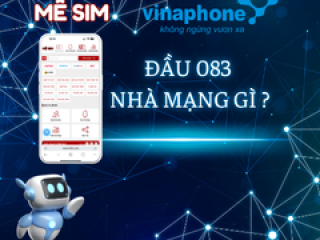 Đầu số 083 nhà mạng gì?